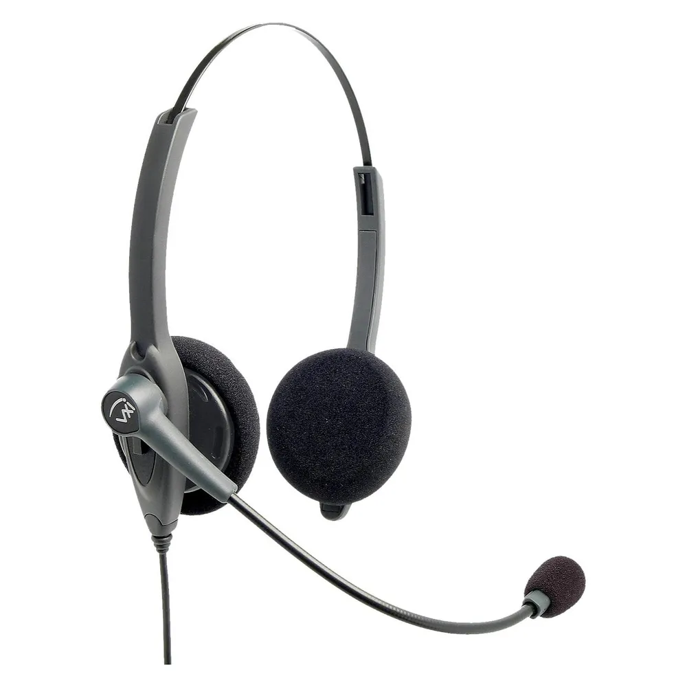 VXI Passport 21G zweiohriges Telefon Headset für Jabra/GN Netcom QD