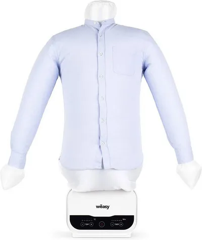 wëasy Hemdenbügler IRO320 Bügelpuppe mit 5 Stufen und Timer, 1200 W