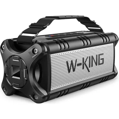 Lautsprecher W-King Bluetooth Outdoor 90W mit Akku und IPX6 Schutz