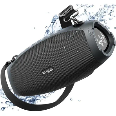 Lautsprecher W-King Bluetooth tragbar 120W wasserdicht mit fortschrittlichem DSP