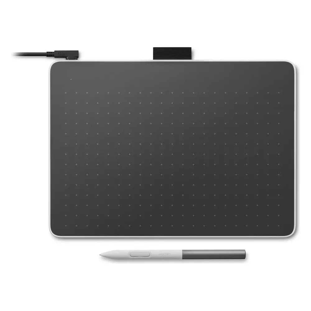 Grafiktablett Wacom One Medium kabellos und kabelgebunden 216 x 135 mm USB Bluetooth