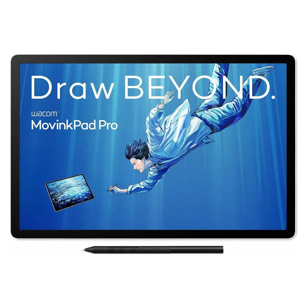 Grafiktablett Wacom MovinkPad Pro 14 OLED 256GB 12GB Wi-Fi 6 Bluetooth Grau