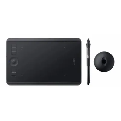 Grafiktablett Wacom Intuos Pro S kabellos 160 x 100 mm Schwarz