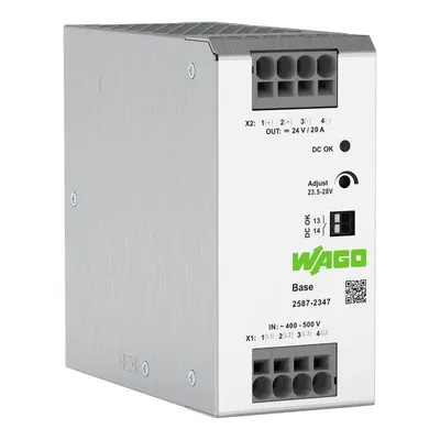 Netzteil Wago 2587-2347 480W 24V 20A IP20 für Innenbereich