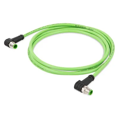 Wago ETHERNET-Leitung M12D-St. (1 m)