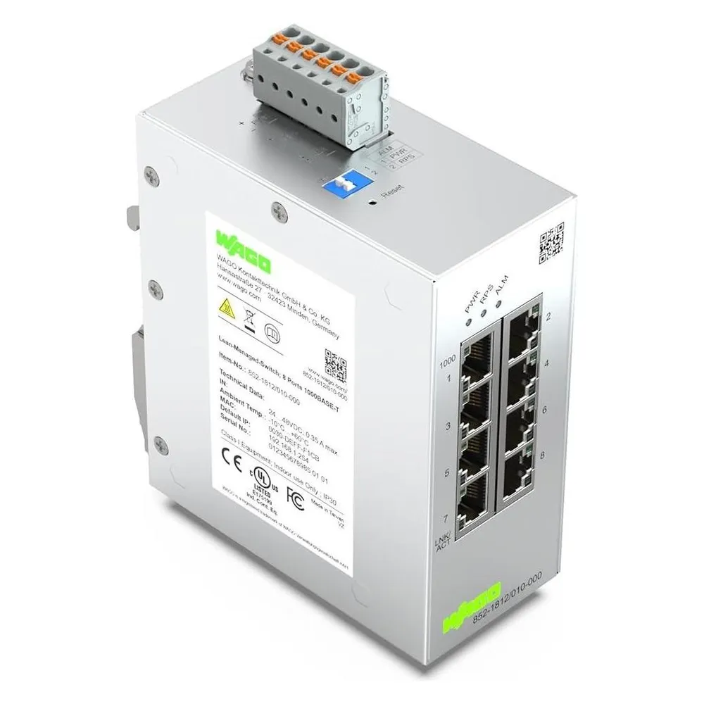 Wago 852-1812/010-000 Lean-Managed-