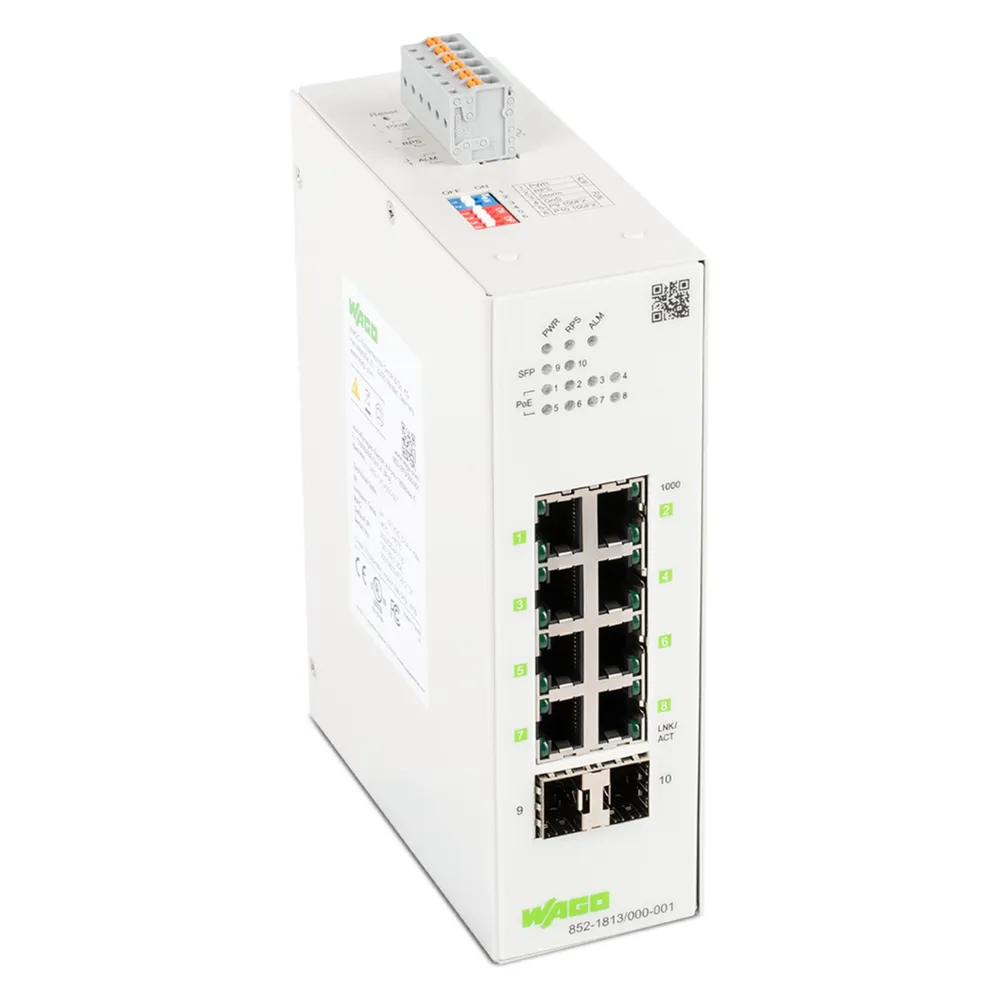Wago Lean-Managed-Switch (8 Ports)