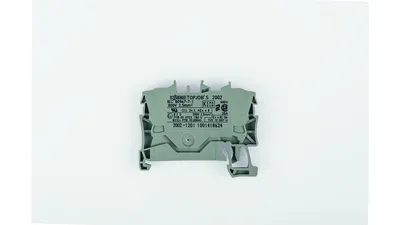 Wago 2-Leiter-Durchgangsklemme 2002-1201, Grau, 2,5 mm²