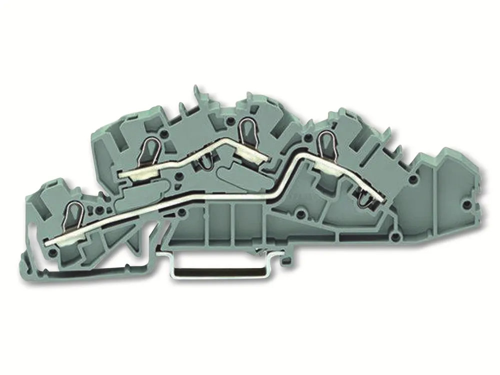 WAGO Installationsreihenklemmen, 2005-7642, grau