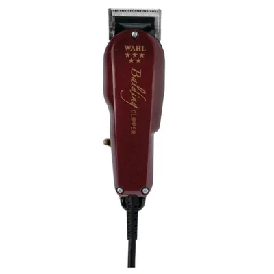 Profi Haarschneider Wahl Balding Clipper mit Kabel 0,4mm 2 Aufsätze Präzision