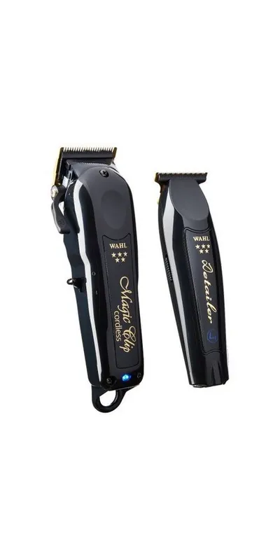 Wahl Haar- und Bartschneider Wahl Cordless Barber Combo Black