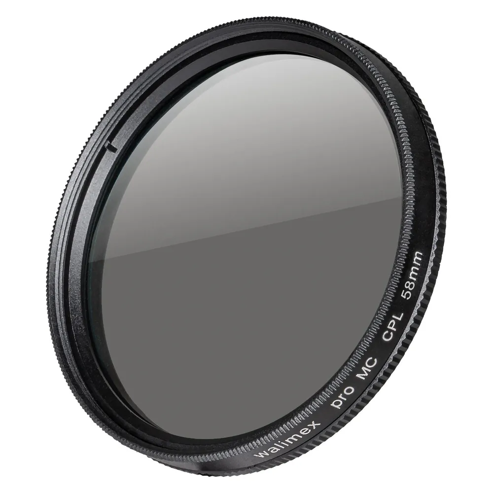 Walimex Pro CPL Zirkularpolarisationsfilter für 58-mm-Objektive