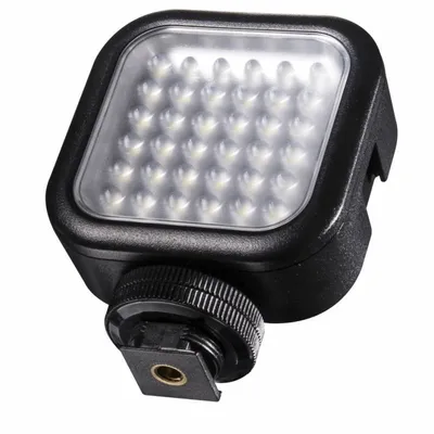 Walimex 20341 Flutlichtscheinwerfer Schwarz LED