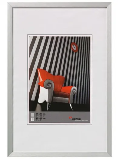Walther AJ050S Chair Metallrahmen 40x50cm silber