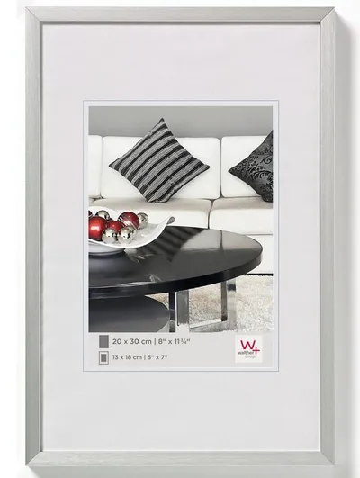 Walther Chair AJ220S Aluminiumrahmen 20x20cm silber