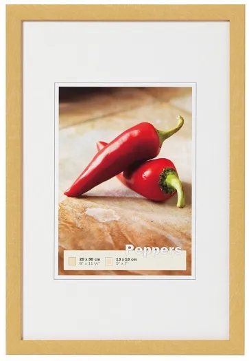 Walther BP010G Peppers Holzrahmen 10x10 gold