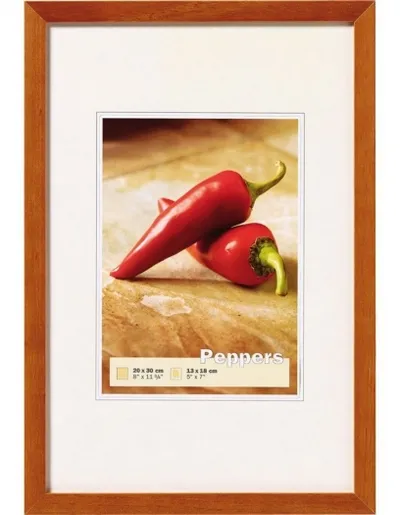 Walther Holzrahmen BP030P Peppers 20x30 buche