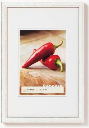 Walther Holzrahmen BP050S Peppers 40x50 silber