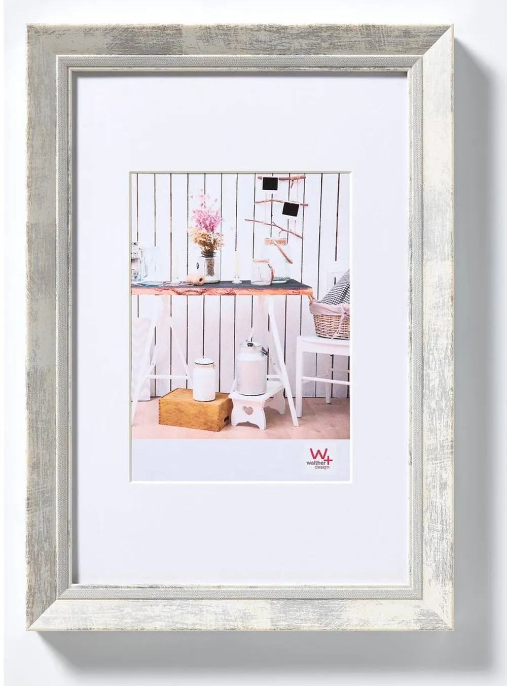 Walther Kunststoffrahmen EL050W Chalet 40x50cm weiß