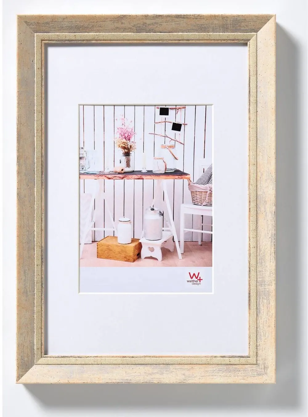 Walther Kunststoffrahmen EL318H Chalet 13x18cm natur