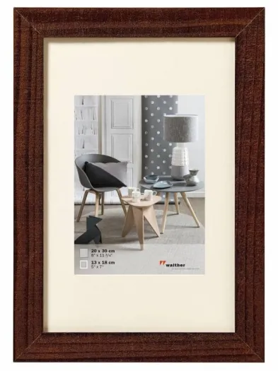 Walther Holzrahmen HO015N Home 10x15cm nussbaum