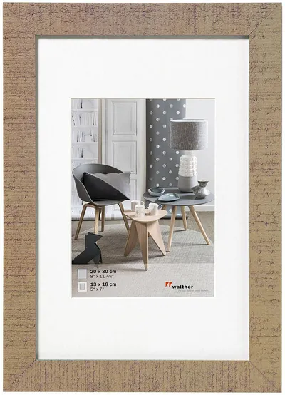 Walther Holzrahmen HO045C Home 30x45cm beigebraun