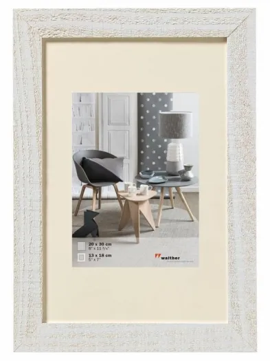 Walther Holzrahmen HO050V Home 40x50cm polarweiß