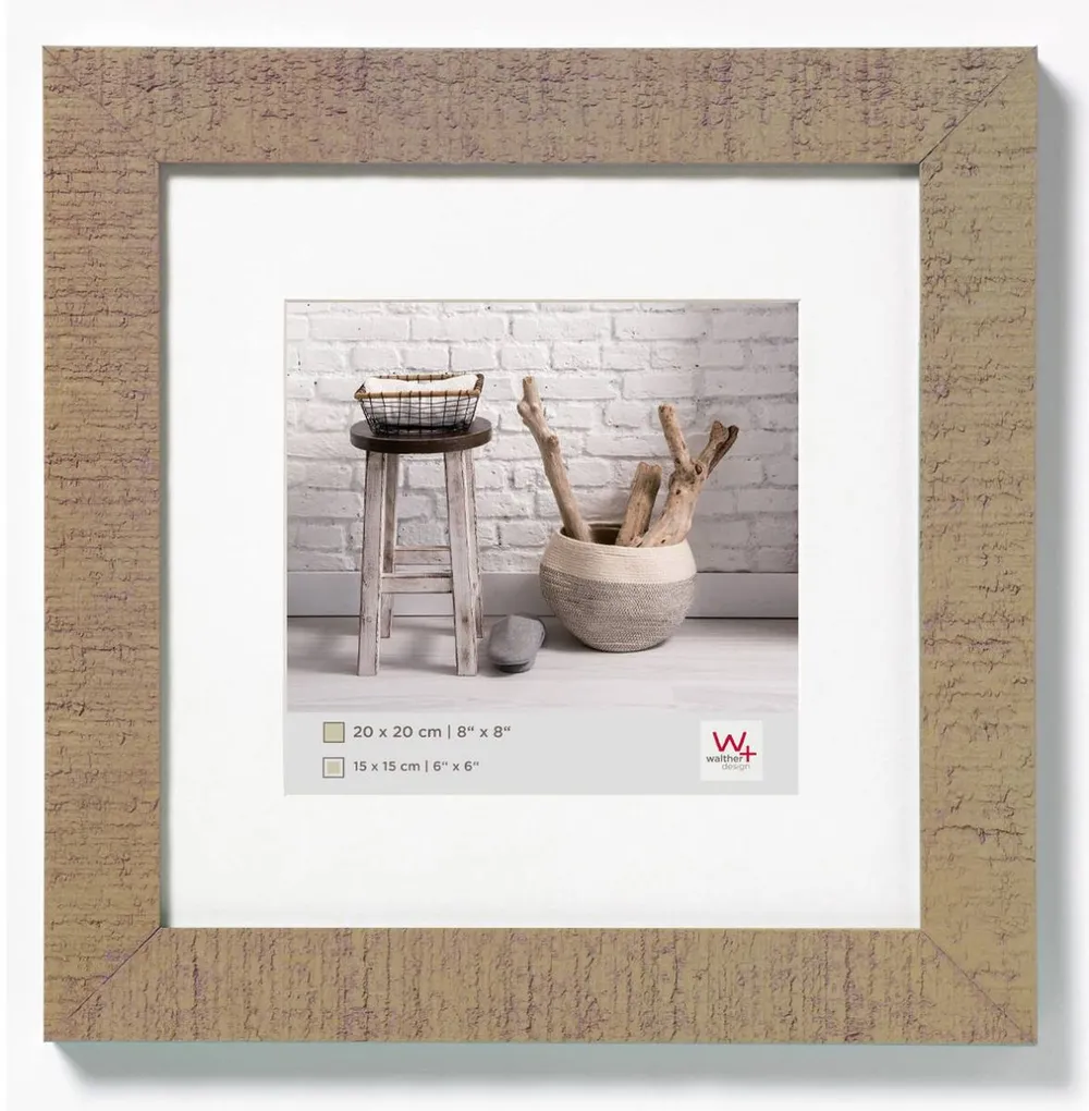 Walther Holzrahmen HO220C Home 20x20cm beige