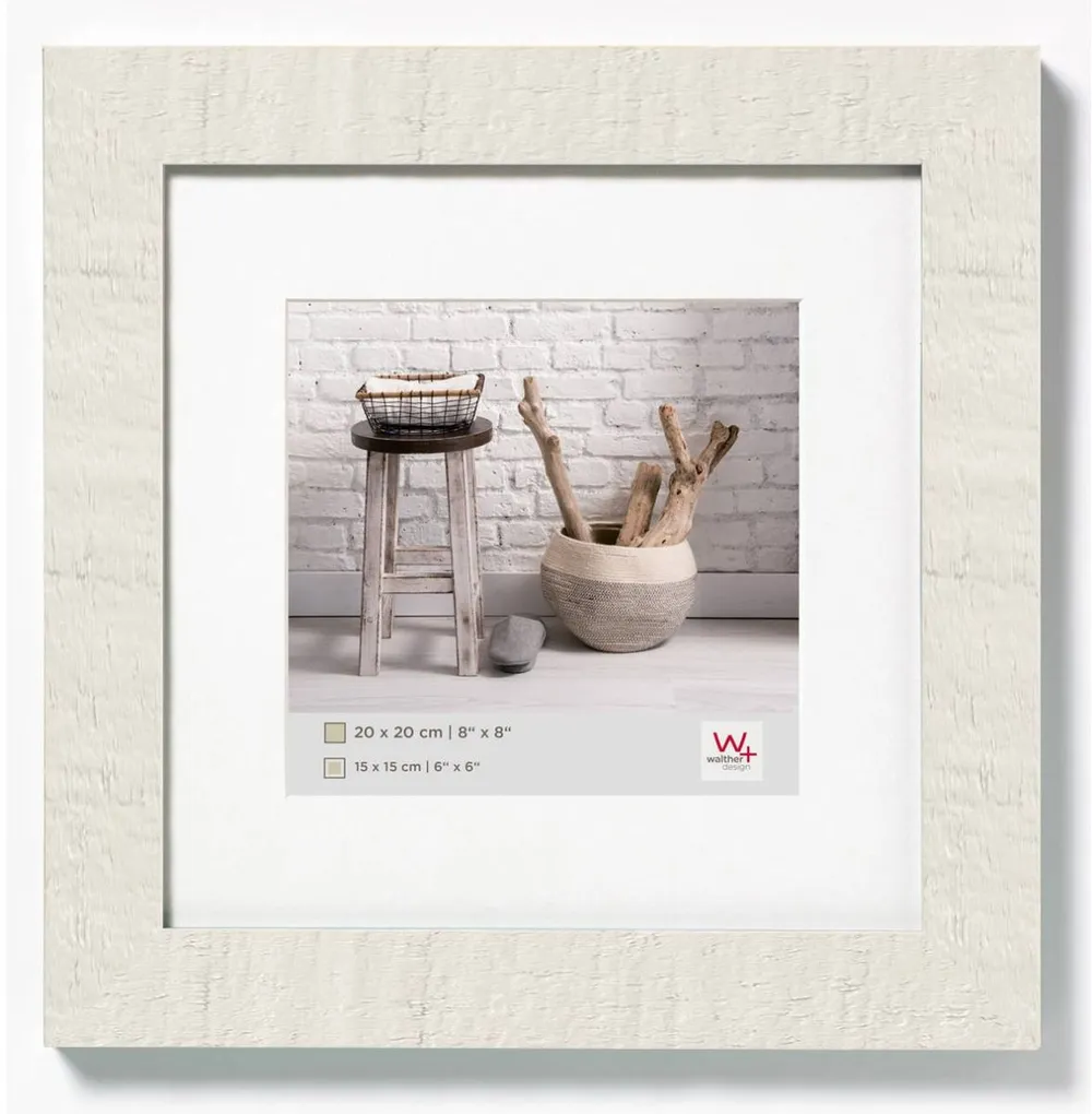 Walther Holzrahmen HO220V Home 20x20cm weiss