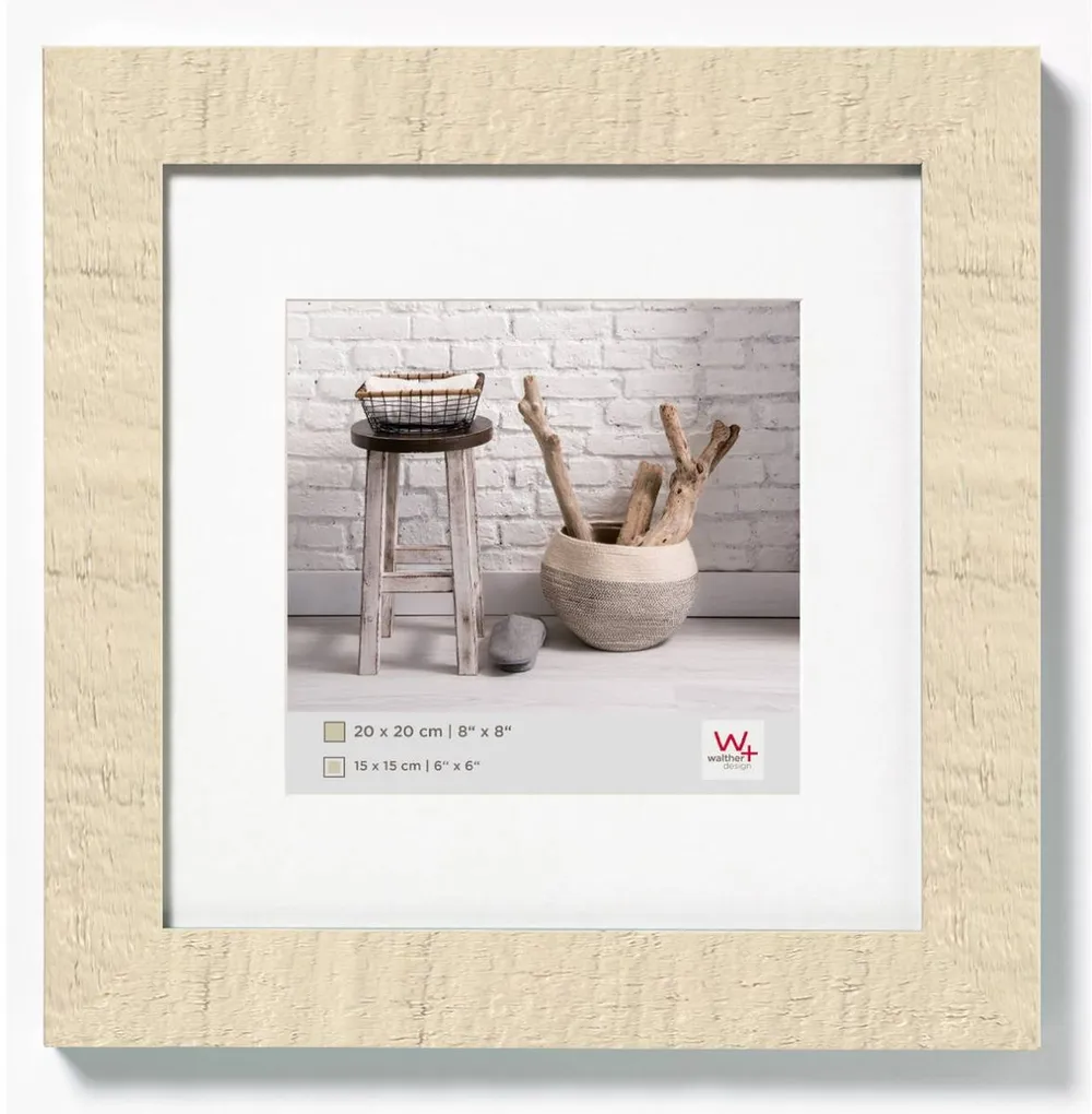 Walther Holzrahmen HO220W Home 20x20cm creme
