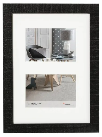 Walther Galerie HO252B Home 2x 15x20cm schwarz