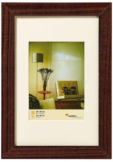 Walther Holzrahmen HO318N Home 13x18cm nussbraun
