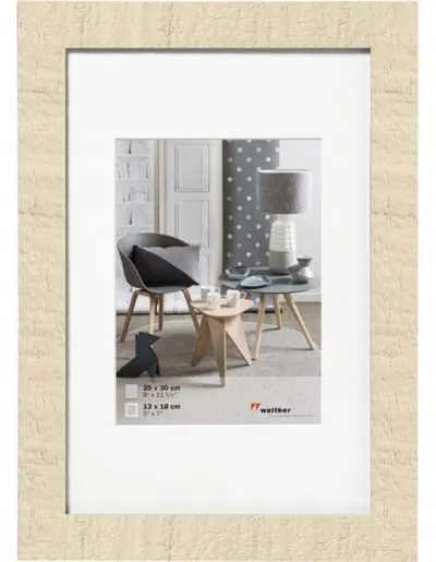 Walther Holzrahmen HO430W Home 24x30cm cremeweiss