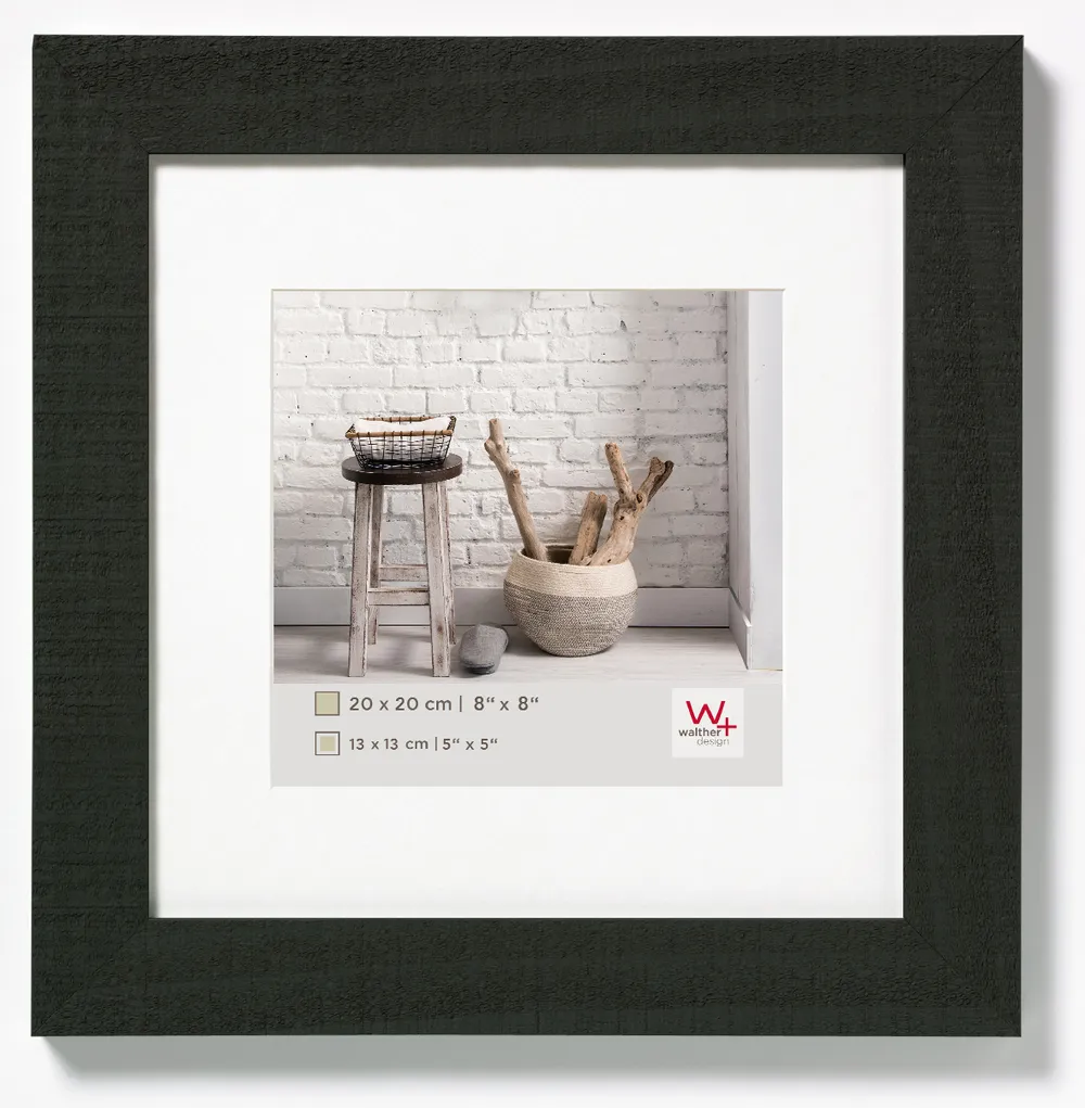 Walther Holzrahmen HO550B Home 50x50cm schwarz