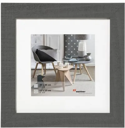 Walther Holzrahmen HO550D Home 50x50cm grau