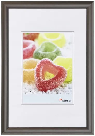 Walther Kunststoffrahmen Trendstyle KP030D 20x30cm stahl