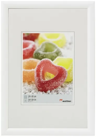Walther Kunststoffrahmen KP030W Trendstyle 20x30cm weiss