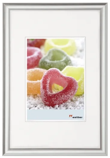 Walther Kunststoffrahmen KP045S Trendstyle 30x45cm silber