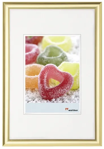 Walther Kunststoffrahmen KP050G Trendstyle 40x50cm gold