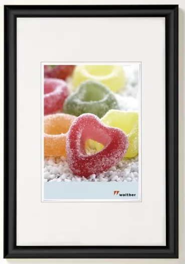 Walther Kunststoffrahmen Trendstyle KP430B 24x30cm schwarz