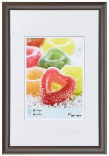 Walther Kunststoffrahmen KP430D Trendstyle 24x30cm stahl