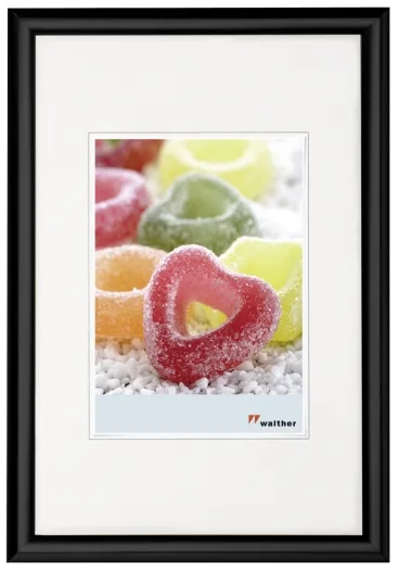 Walther Kunststoffrahmen KP520B Trendstyle 15x20cm schwarz