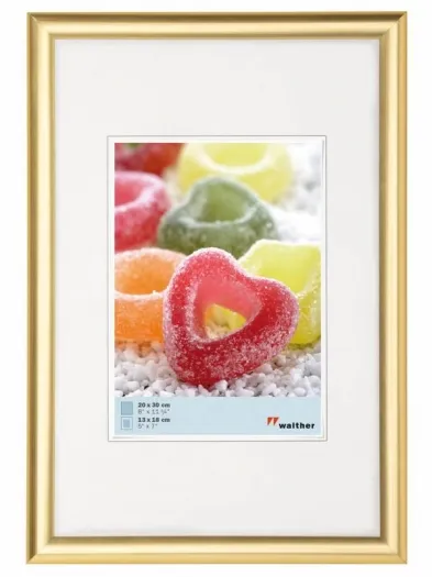 Walther KunststoffrahmenTrendstyle KP824G 18x24cm gold