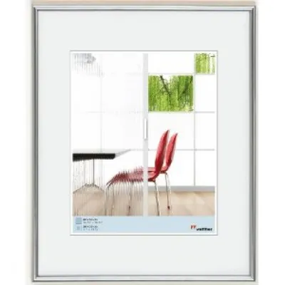 Walther Kunststoffrahmen KS318H Galeria 13x18cm silber