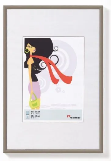 Walther Kunststoffrahmen KV015D New Lifestyle 10x15cm stahl