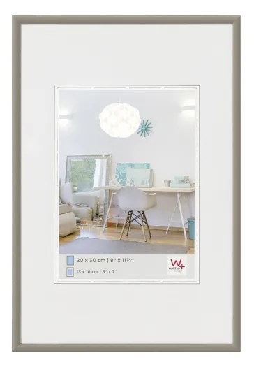 Walther Kunststoffrahmen KV030D New Lifestyle 20x30cm stahl