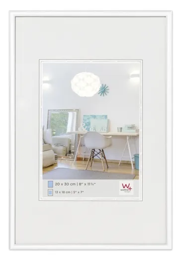 Walther Kunststoffrahmen KV030W New Lifestyle 20x30cm weiß