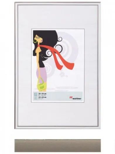 Walther Kunststoffrahmen KV040D New Lifestyle 30x40cm stahl