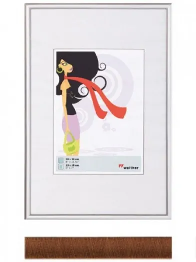 Walther Kunststoffrahmen KV040J New Lifestyle 30x40cm bronze