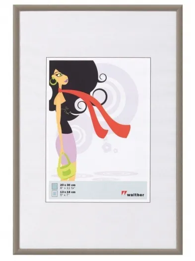 Walther Kunststoffrahmen KV045D New Lifestyle 30x45cm stahl